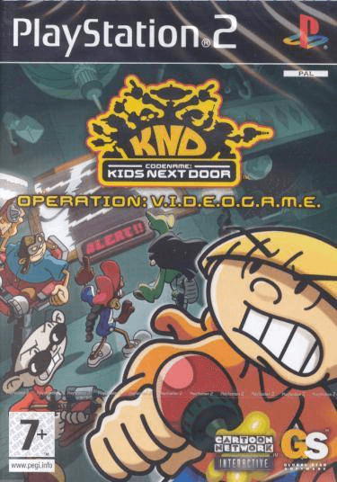 Codename Kids Next Door Operation VIDEOGAME box art for Playstation 2